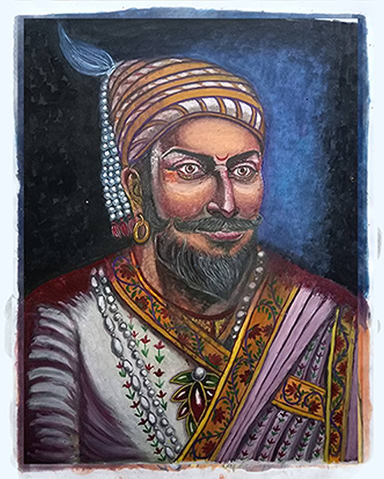 Original Portraiture People Paintings by Ritesh Wagh