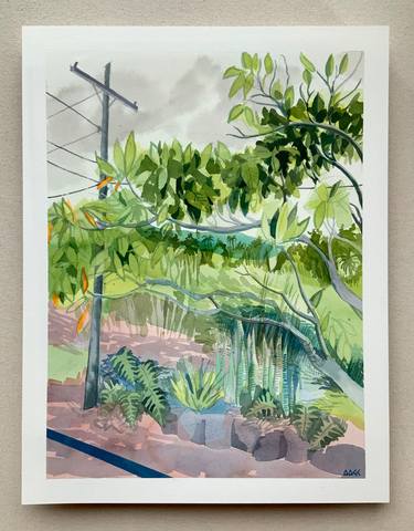 Saatchi Art Artist Anne Ehrlich; Paintings, “Hawai’i Laneway” #art
