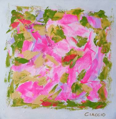 Print of Abstract Expressionism Floral Paintings by Jzerofour Art