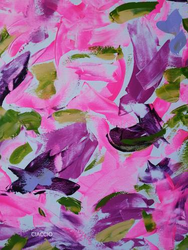 Print of Abstract Garden Paintings by Jzerofour Art