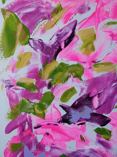 Print of Abstract Expressionism Botanic Paintings by Jzerofour Art