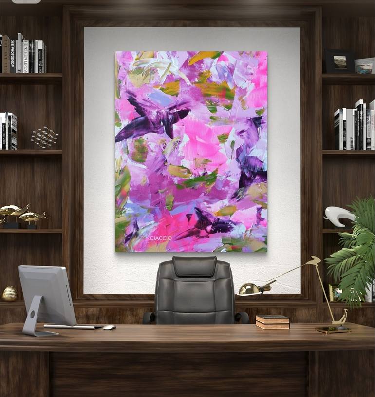 Original Abstract Nature Painting by Jzerofour Art