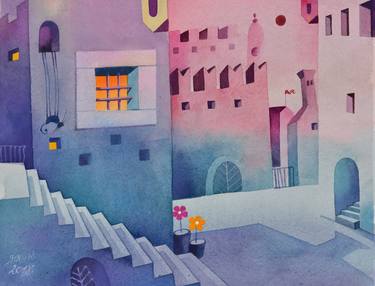 Print of Illustration Architecture Paintings by Radko Oketic