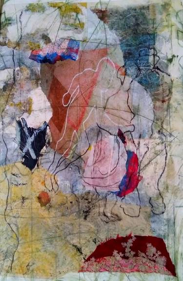 Print of Conceptual People Mixed Media by Paula McNeill