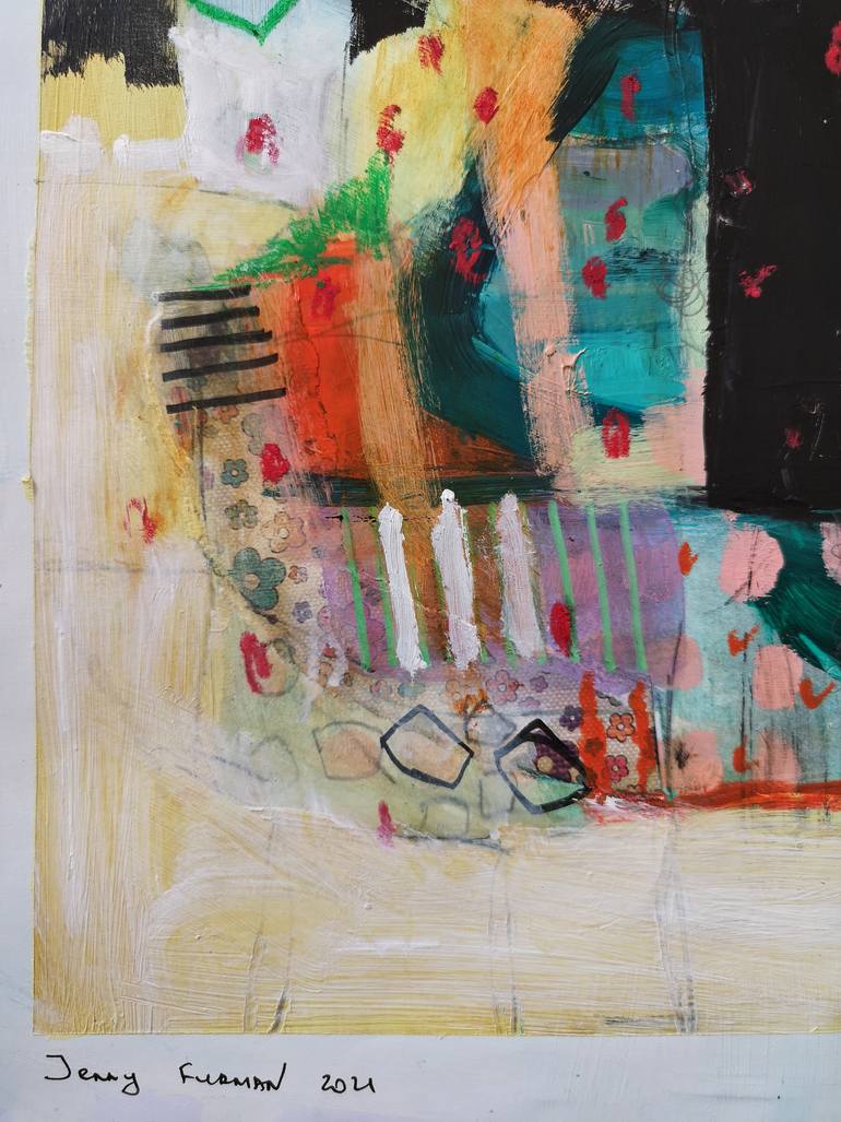 Original Contemporary Abstract Painting by Jenny Furman