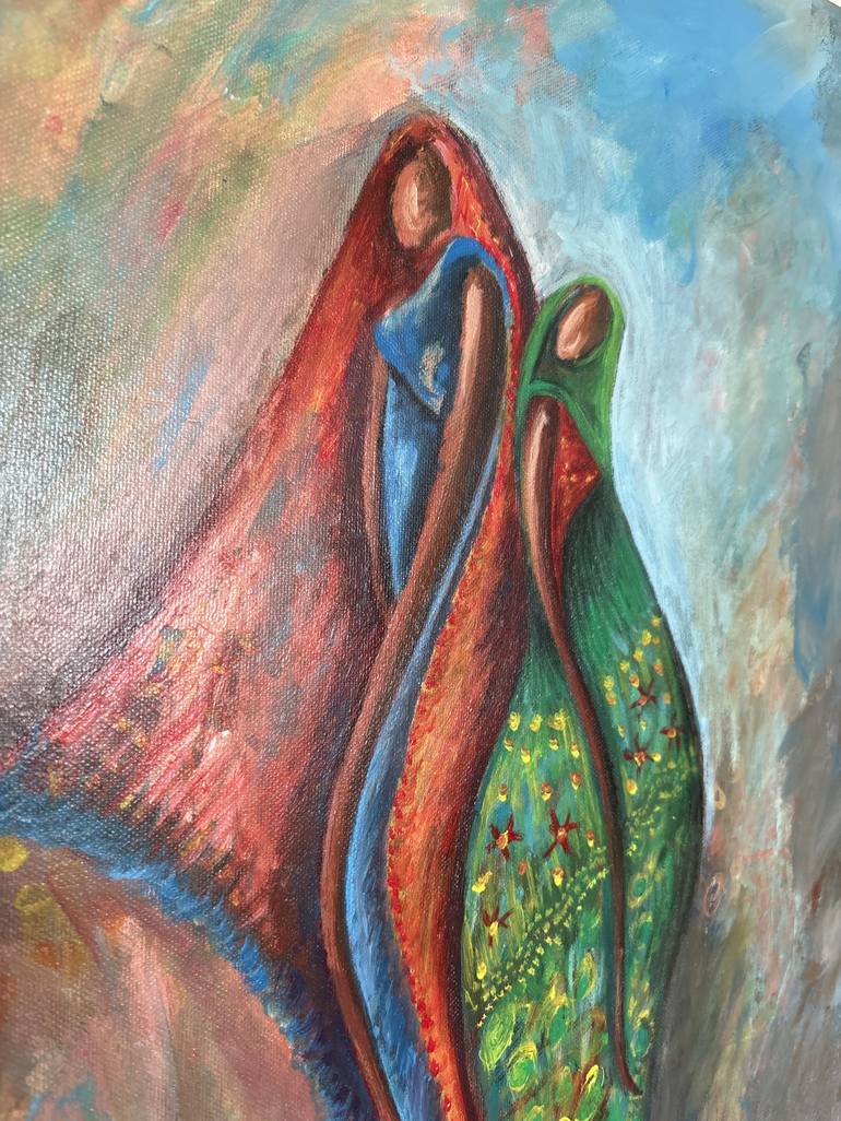 Original Contemporary Women Painting by donia alsaleh