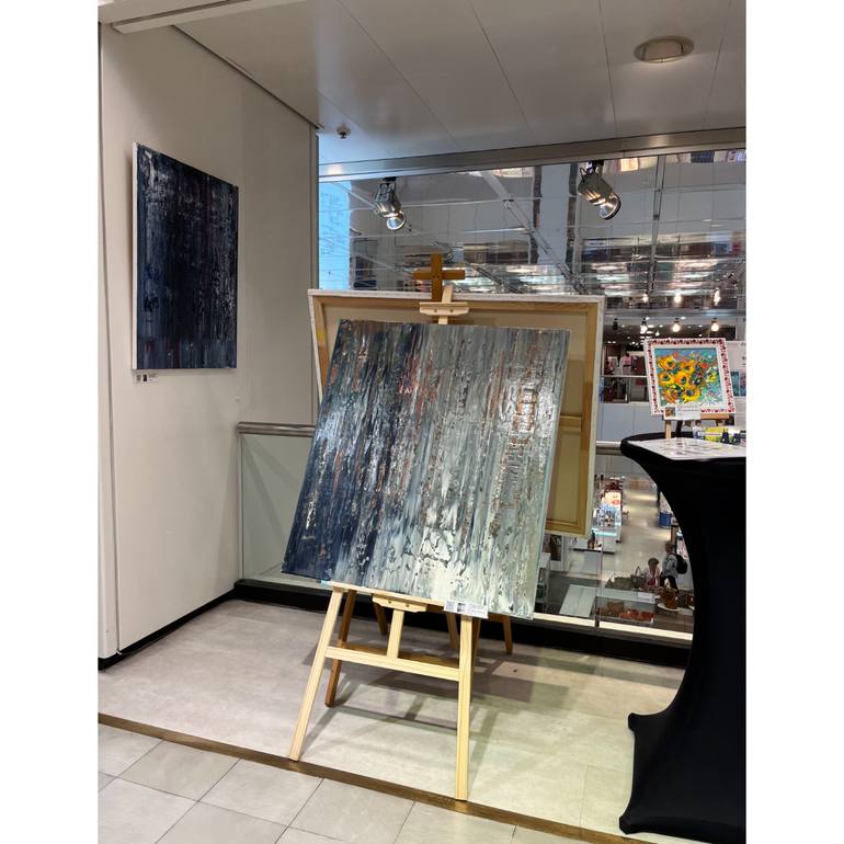 Original Abstract Expressionism Abstract Painting by Svitlana Andriichenko