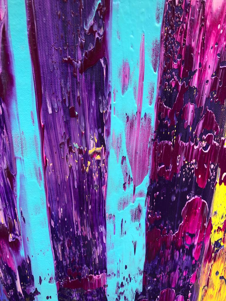 Original Abstract Expressionism Abstract Painting by Svitlana Andriichenko