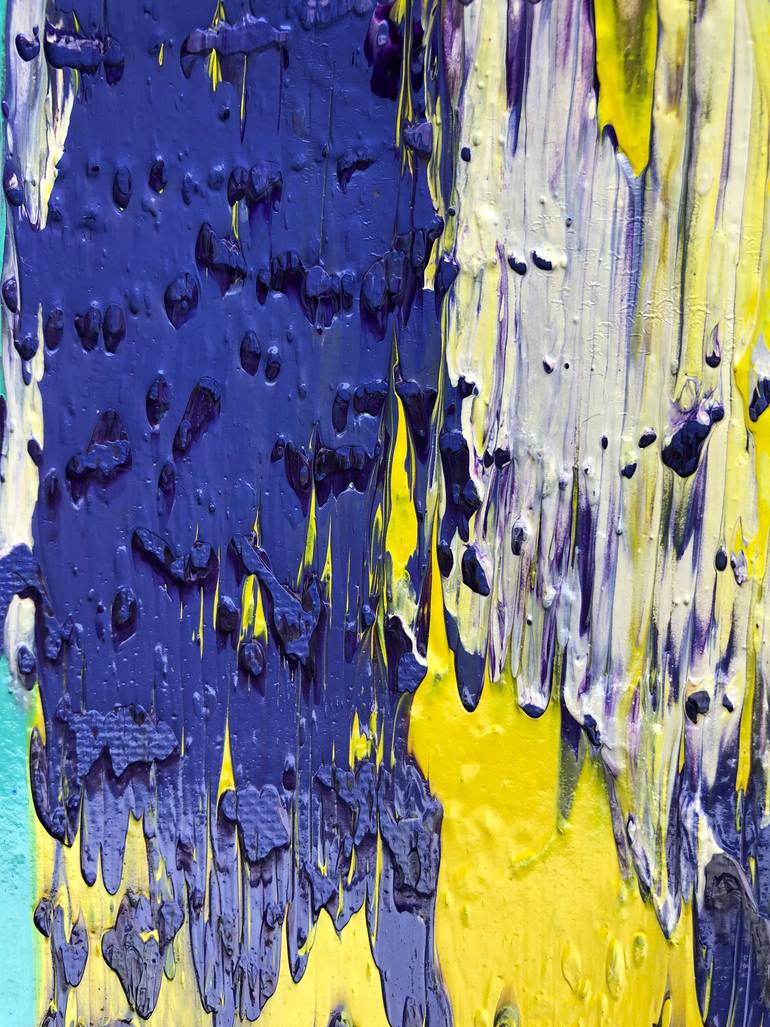 Original Abstract Expressionism Abstract Painting by Svitlana Andriichenko