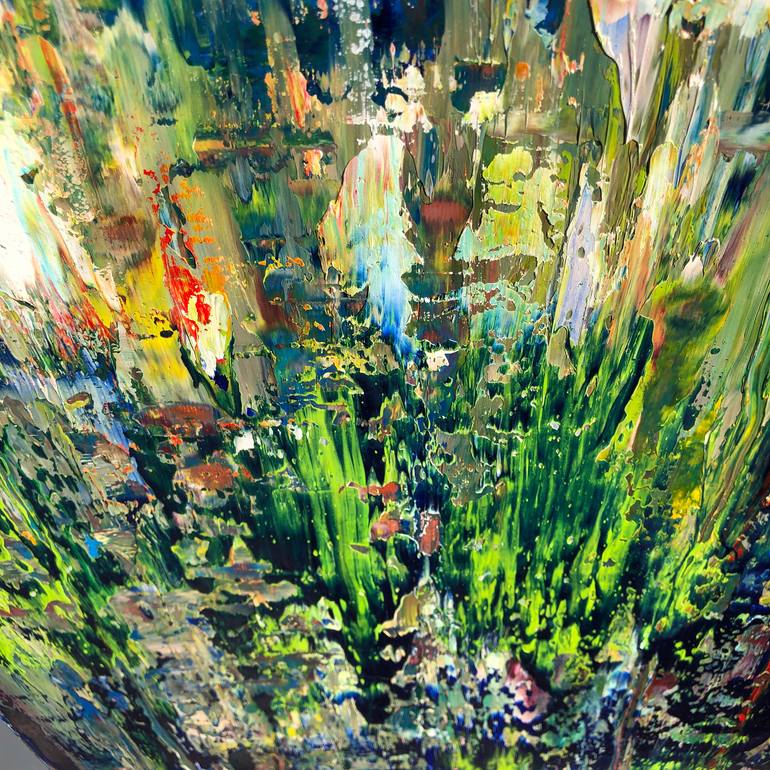 Original Abstract Expressionism Abstract Painting by Svitlana Andriichenko