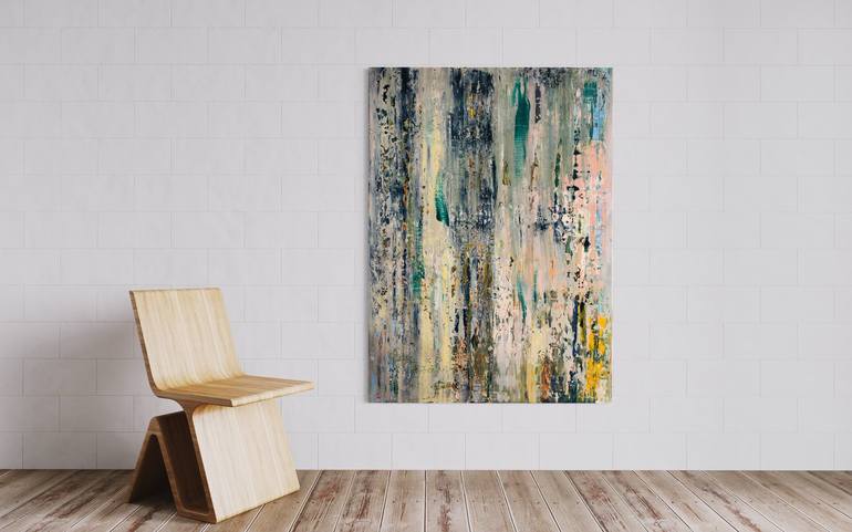 Original Abstract Expressionism Abstract Painting by Svitlana Andriichenko