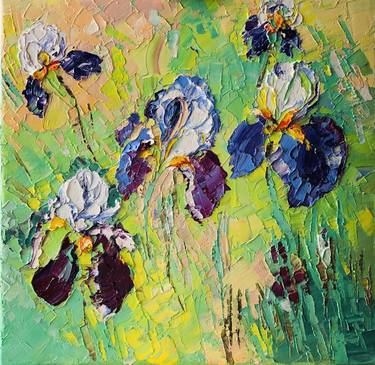 Flowers painting oil on canvas Poppies Wall art Impasto painting Floral  Original Painting Poppies in a beautiful vase Emerald vase Painting by  Tatiana Krilova