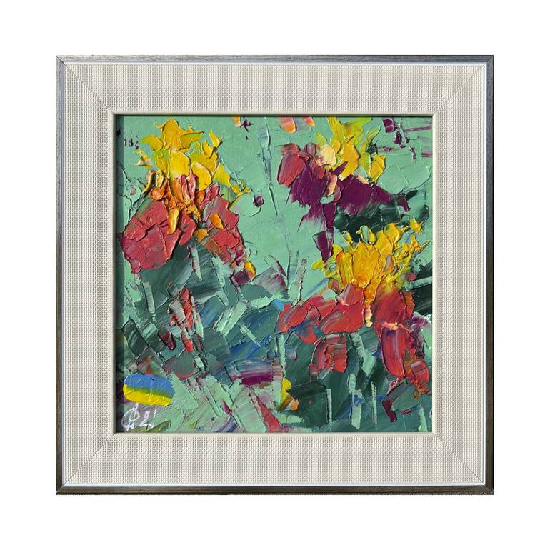 Print of Abstract Floral Paintings by Svitlana Andriichenko