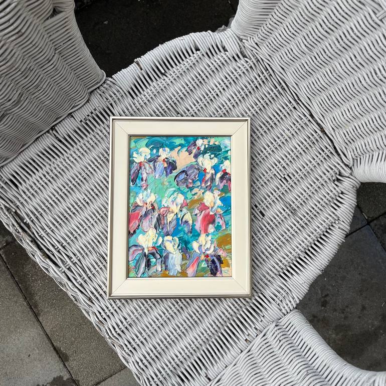 Original Abstract Floral Painting by Svitlana Andriichenko