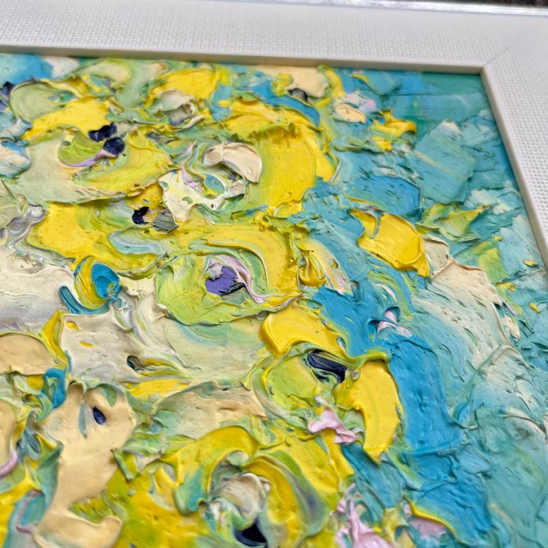 Original Abstract Floral Painting by Svitlana Andriichenko