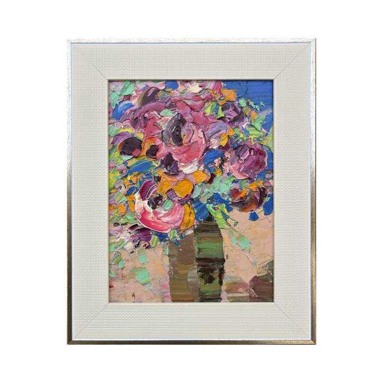 Print of Abstract Floral Paintings by Svitlana Andriichenko