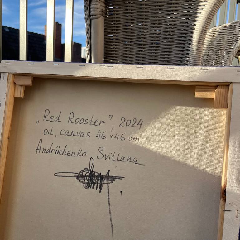 Original Abstract Expressionism Abstract Painting by Svitlana Andriichenko