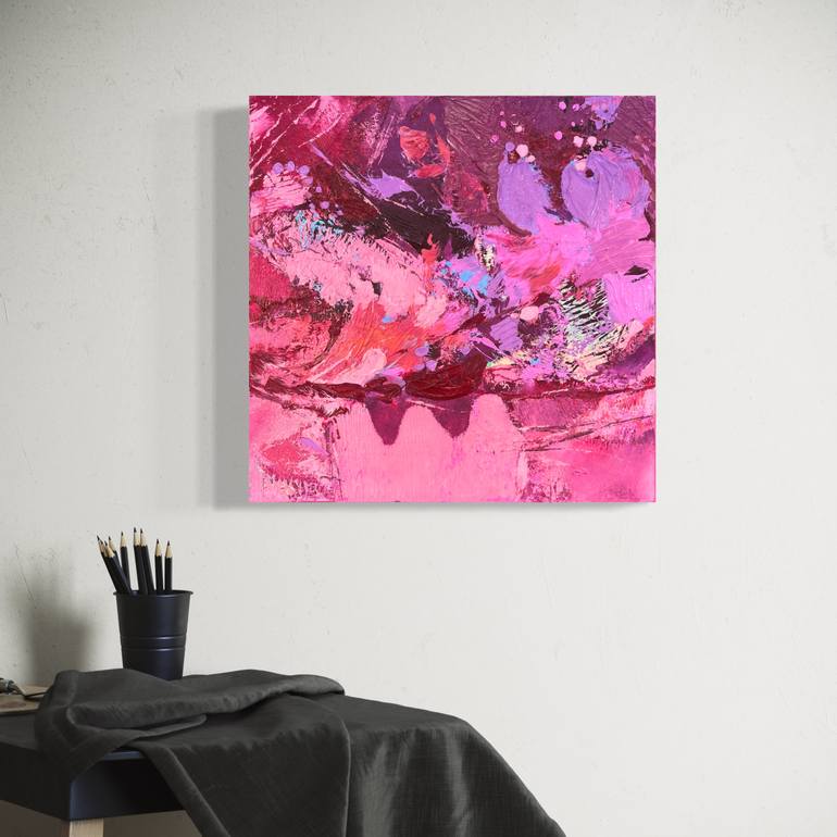 Original Abstract Expressionism Abstract Painting by Svitlana Andriichenko