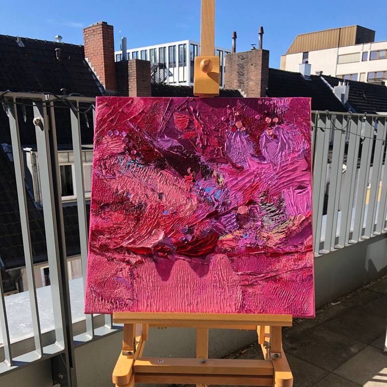 Original Abstract Expressionism Abstract Painting by Svitlana Andriichenko