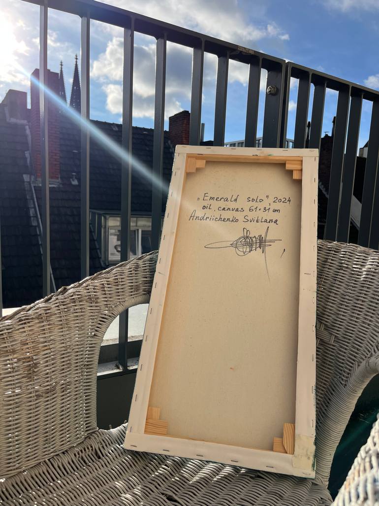 Original Abstract Expressionism Abstract Painting by Svitlana Andriichenko