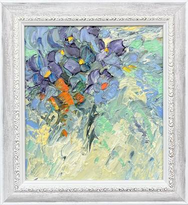Original Abstract Floral Painting by Svitlana Andriichenko