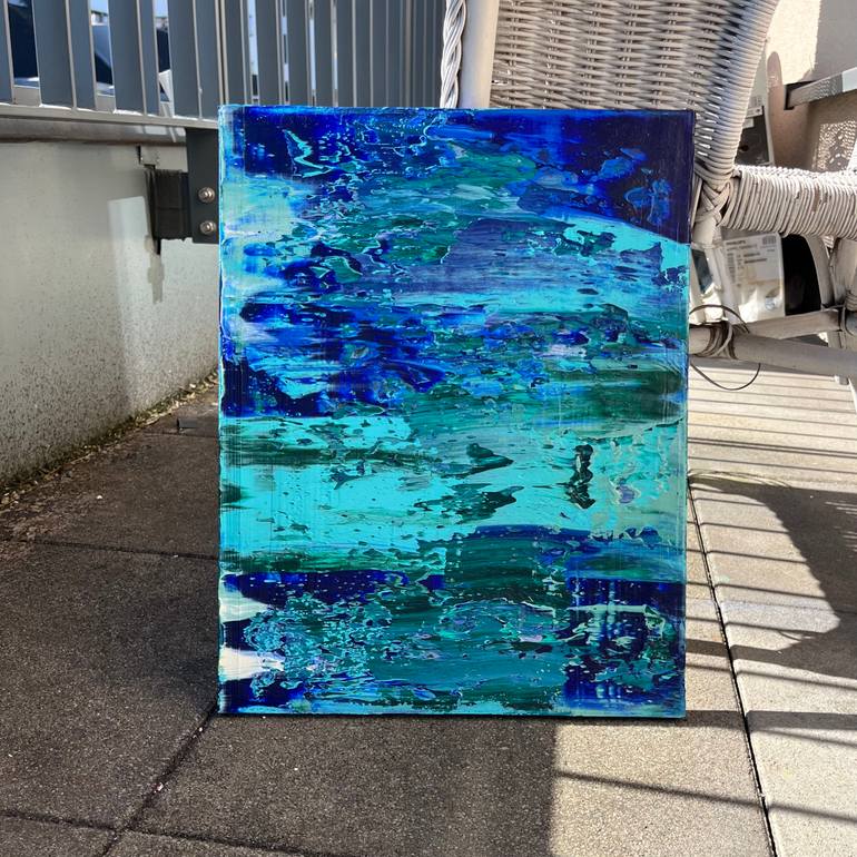 Original Abstract Expressionism Abstract Painting by Svitlana Andriichenko