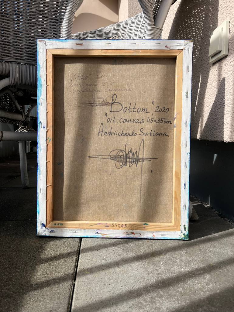 Original Abstract Expressionism Abstract Painting by Svitlana Andriichenko