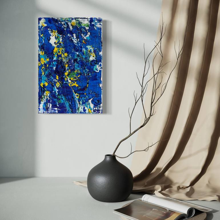 Original Abstract Expressionism Abstract Painting by Svitlana Andriichenko