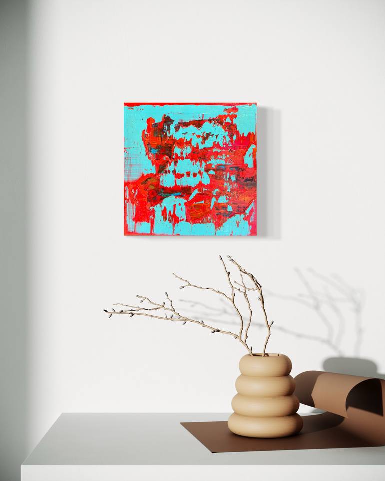 Original Abstract Expressionism Abstract Painting by Svitlana Andriichenko