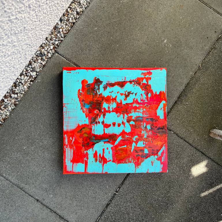 Original Abstract Expressionism Abstract Painting by Svitlana Andriichenko