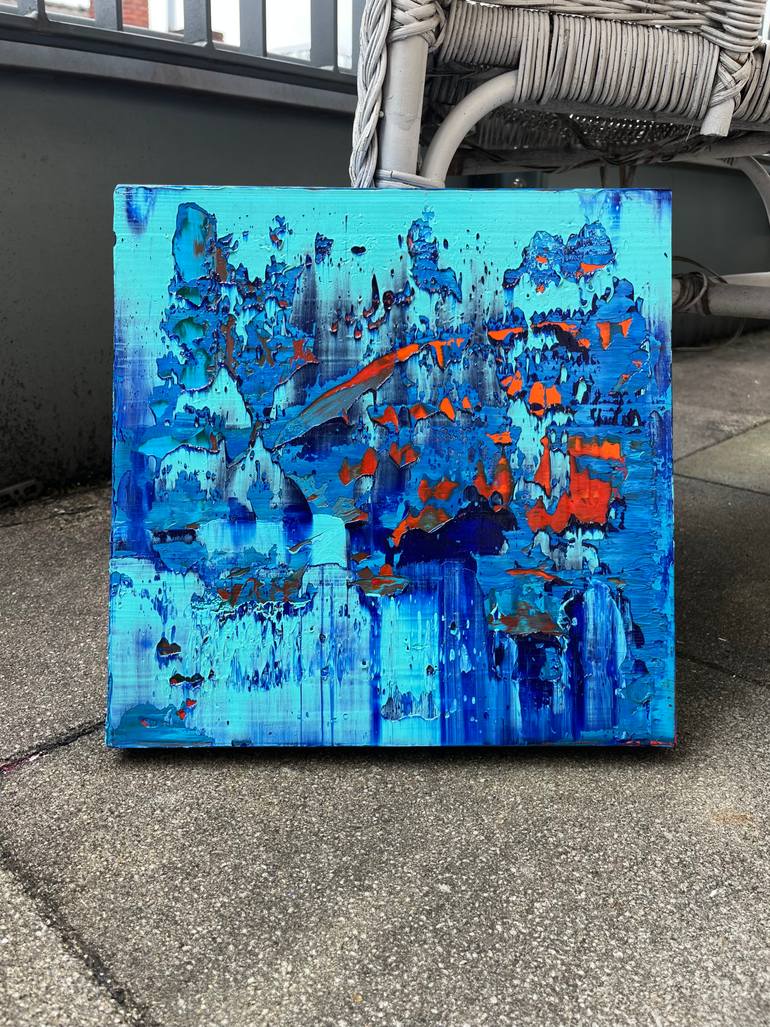 Original Abstract Expressionism Abstract Painting by Svitlana Andriichenko