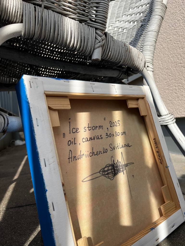 Original Abstract Expressionism Abstract Painting by Svitlana Andriichenko