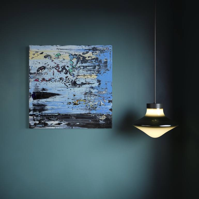 Original Abstract Expressionism Abstract Painting by Svitlana Andriichenko