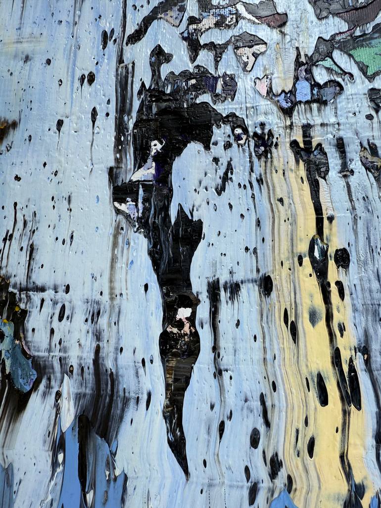 Original Abstract Expressionism Abstract Painting by Svitlana Andriichenko