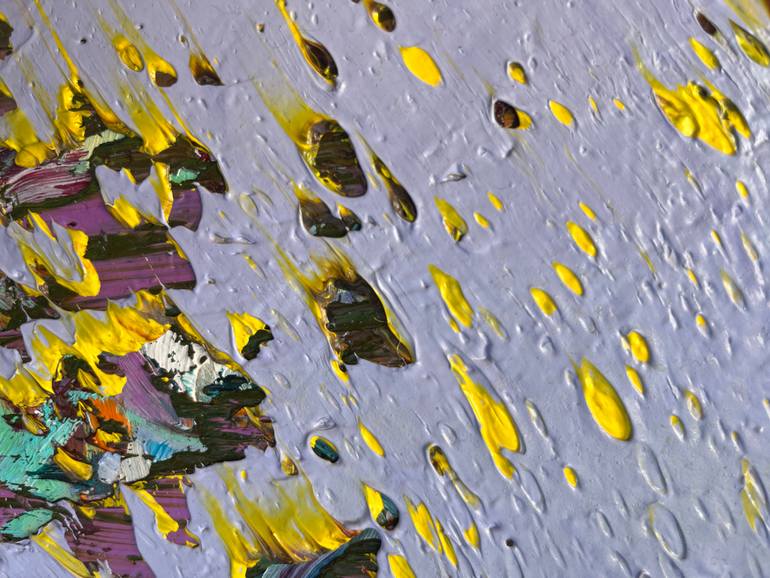 Original Abstract Expressionism Abstract Painting by Svitlana Andriichenko