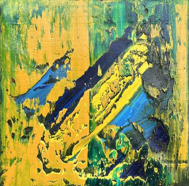 Original Abstract Expressionism Abstract Painting by Svitlana Andriichenko