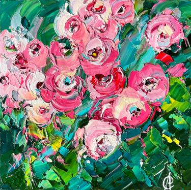 Original Abstract Expressionism Abstract Painting by Svitlana Andriichenko