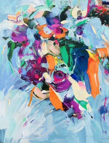 Original Abstract Expressionism Abstract Paintings by Svitlana Andriichenko