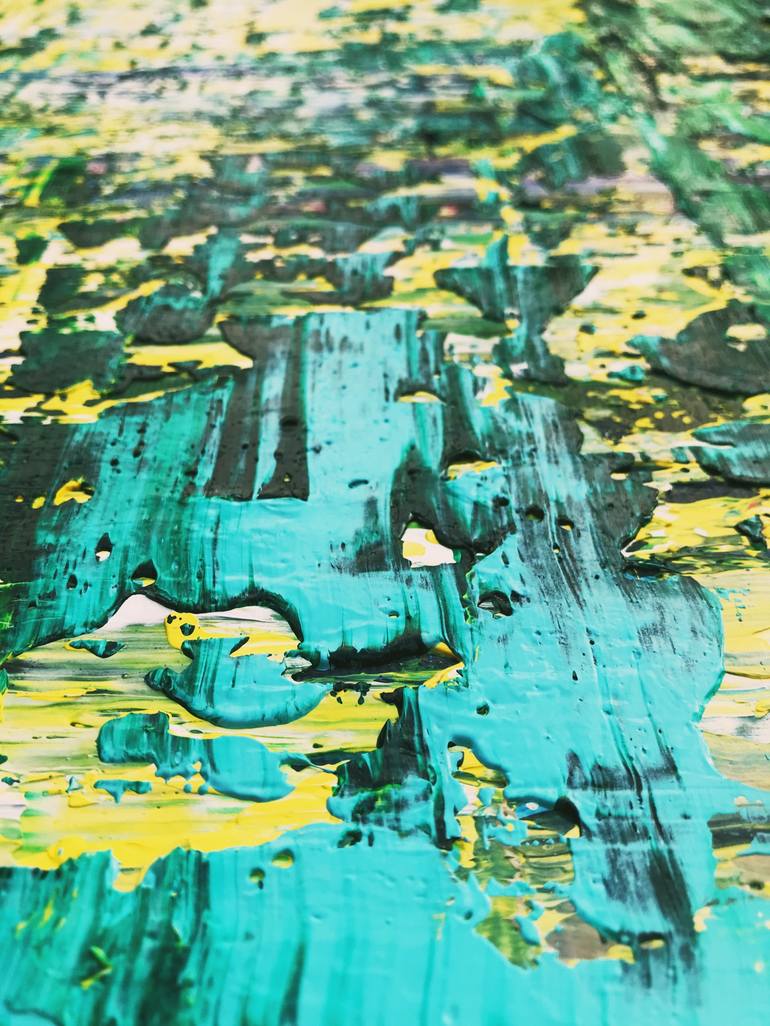 Original Abstract Expressionism Abstract Painting by Svitlana Andriichenko