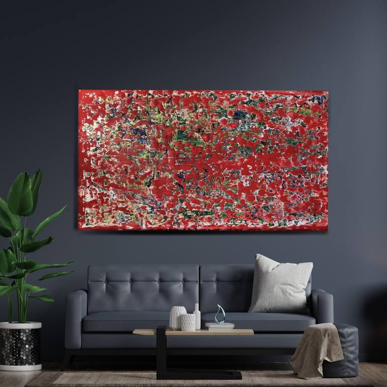 Original Expressionism Abstract Painting by Svitlana Andriichenko