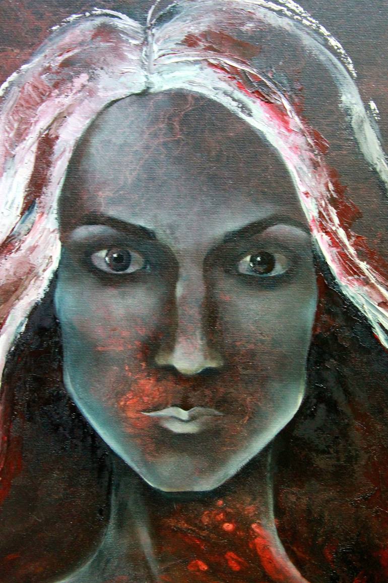 Original Conceptual Women Painting by Nadya Ya