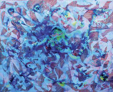 Print of Abstract Expressionism Abstract Paintings by Magdalena Bukowska