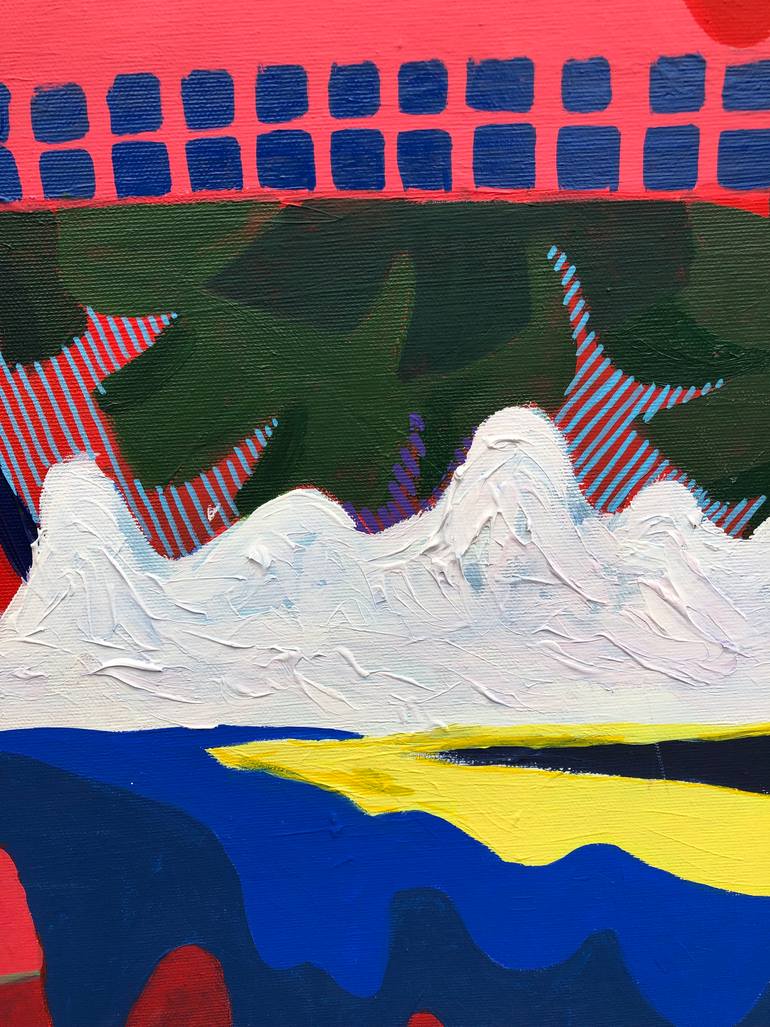 Original Abstract Still Life Painting by Magdalena Bukowska