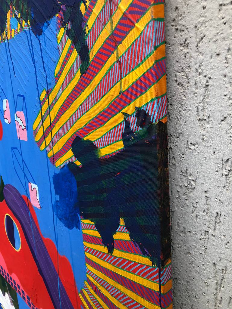 Original Abstract Still Life Painting by Magdalena Bukowska