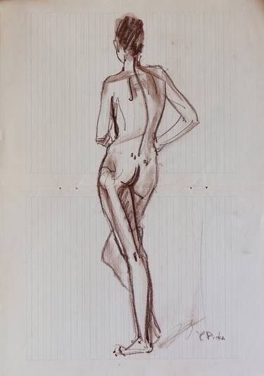 Print of Nude Drawings by Yana Proka