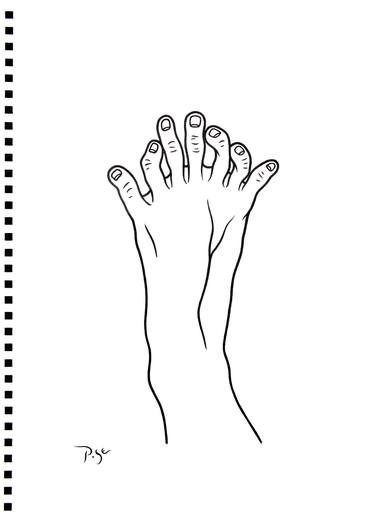 Seven toes thumb