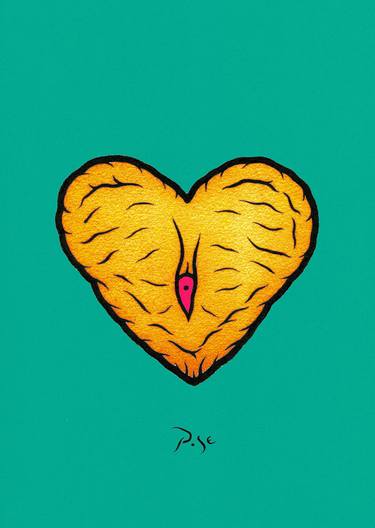 Print of Conceptual Erotic Drawings by Igor Pose