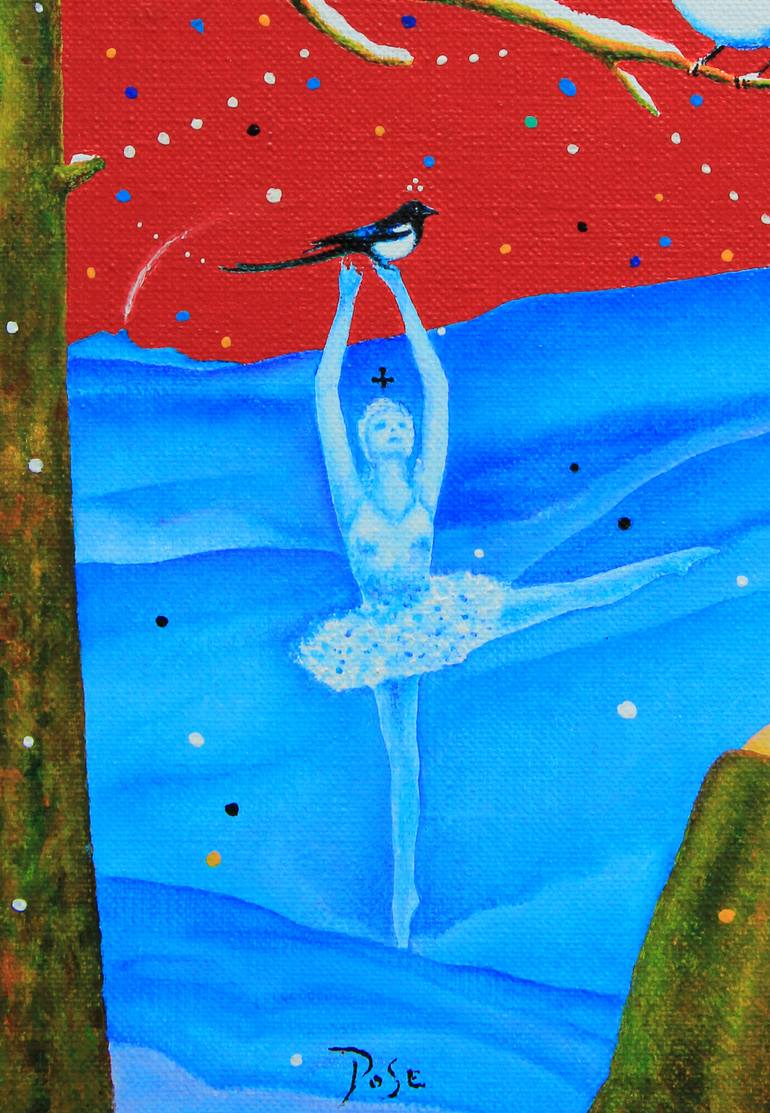 Original Folk Nature Painting by Igor Pose