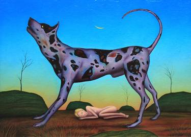 Print of Surrealism Erotic Paintings by Igor Pose