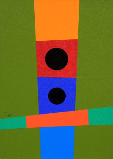 Print of Abstract Geometric Paintings by Igor Pose